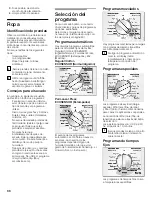 Preview for 66 page of Bosch WTMC8520UC - Nexxt 800 Series Dryer Gas Operating, Care And Installation Instructions Manual