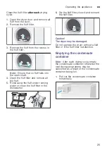 Preview for 25 page of Bosch WTN832L7SN Installation And Operating Instructions Manual