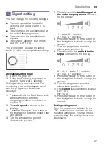 Preview for 27 page of Bosch WTN832L7SN Installation And Operating Instructions Manual