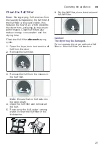 Preview for 27 page of Bosch WTN84201MY Installation And Operating Instructions Manual