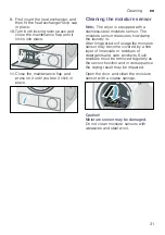 Preview for 31 page of Bosch WTN84201MY Installation And Operating Instructions Manual