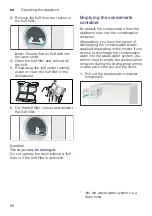 Предварительный просмотр 28 страницы Bosch WTN85202IL Installation And Operating Instructions Manual