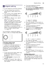 Preview for 31 page of Bosch WTN8542SMA Installation And Operating Instructions Manual