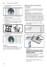 Preview for 28 page of Bosch WTN86203IN Installation And Operating Instructions Manual