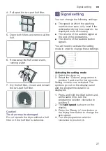 Preview for 27 page of Bosch WTR83VF1CH Installation And Operating Instructions Manual