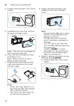 Preview for 36 page of Bosch WTR8528PSN Installation And Operating Instructions Manual