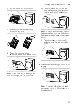 Preview for 37 page of Bosch WTR8528PSN Installation And Operating Instructions Manual