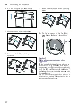 Preview for 32 page of Bosch WTR85T00AU Installation And Operating Instructions Manual