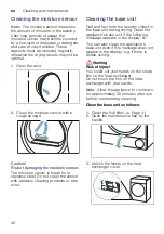 Preview for 40 page of Bosch WTR85T00AU Installation And Operating Instructions Manual