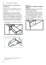 Preview for 30 page of Bosch WTR85TH0 Installation And Operating Instructions Manual