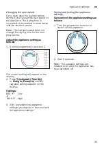 Preview for 35 page of Bosch WTR85TH0 Installation And Operating Instructions Manual