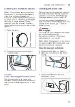 Preview for 39 page of Bosch WTR85TH0 Installation And Operating Instructions Manual