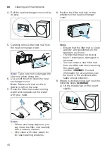 Preview for 40 page of Bosch WTR85TH0 Installation And Operating Instructions Manual