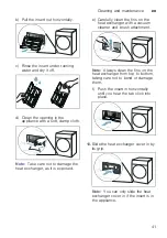 Preview for 41 page of Bosch WTR85TH0 Installation And Operating Instructions Manual