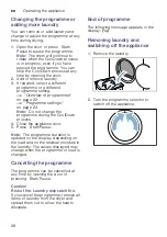 Preview for 28 page of Bosch WTR85V21GB Installation And Operating Instructions Manual