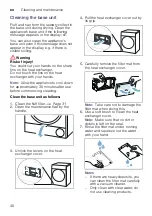 Preview for 40 page of Bosch WTR86T9PSN Installation And Operating Instructions Manual