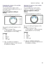 Preview for 33 page of Bosch WTR86TL8SN Installation And Operating Instructions Manual