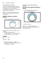 Preview for 34 page of Bosch WTR86TL8SN Installation And Operating Instructions Manual