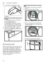 Предварительный просмотр 30 страницы Bosch WTR87T80IL Installation And Operating Instructions Manual