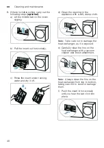 Предварительный просмотр 40 страницы Bosch WTR87T80IL Installation And Operating Instructions Manual