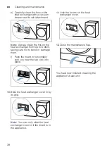 Preview for 38 page of Bosch WTR87TW0CS Installation And Operating Instructions Manual