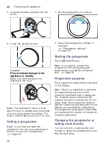 Preview for 26 page of Bosch WTR87TW0SN Installation And Operating Instructions Manual