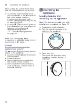 Preview for 26 page of Bosch WTR87TW2CS Installation And Operating Instructions Manual