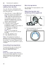 Preview for 28 page of Bosch WTR87TW2CS Installation And Operating Instructions Manual