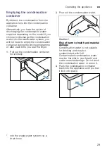 Preview for 29 page of Bosch WTR87TW2CS Installation And Operating Instructions Manual