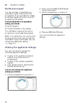 Preview for 32 page of Bosch WTR87TW2CS Installation And Operating Instructions Manual