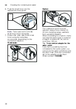 Preview for 36 page of Bosch WTR87TW2CS Installation And Operating Instructions Manual