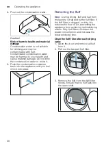 Preview for 30 page of Bosch WTR88T81GB Installation And Operating Instructions Manual