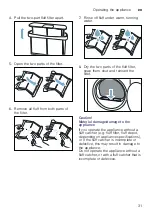 Preview for 31 page of Bosch WTR88T81GB Installation And Operating Instructions Manual