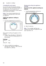 Preview for 34 page of Bosch WTR88T81GB Installation And Operating Instructions Manual