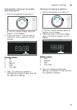 Preview for 35 page of Bosch WTU8769SSN Installation And Operating Instructions Manual