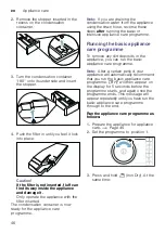 Preview for 46 page of Bosch WTU8769SSN Installation And Operating Instructions Manual