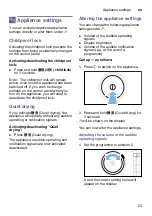 Preview for 23 page of Bosch WTU876H80W Installation And Operating Manual