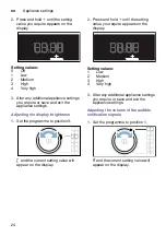 Preview for 24 page of Bosch WTU876H80W Installation And Operating Manual