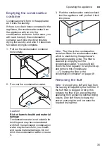 Preview for 35 page of Bosch WTU876H80W Installation And Operating Manual