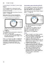 Preview for 40 page of Bosch WTU876H80W Installation And Operating Manual