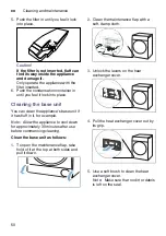 Preview for 50 page of Bosch WTU876H80W Installation And Operating Manual