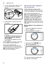 Preview for 54 page of Bosch WTU876H80W Installation And Operating Manual