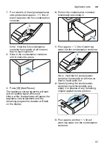 Preview for 57 page of Bosch WTU876H80W Installation And Operating Manual