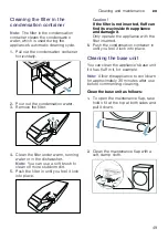 Preview for 49 page of Bosch WTU87RH2ES Installation And Operating Instructions Manual