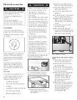 Preview for 8 page of Bosch WTV76100CN Operating, Care And Installation Instructions Manual