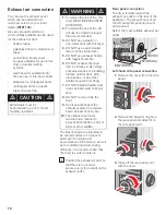 Preview for 10 page of Bosch WTV76100CN Operating, Care And Installation Instructions Manual