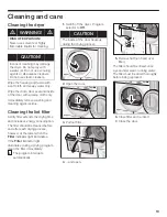 Preview for 19 page of Bosch WTV76100CN Operating, Care And Installation Instructions Manual