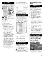 Предварительный просмотр 3 страницы Bosch WTVC5330US - 6.7 cu. Ft. Vision 500 Series Electric Dryer Installation Instructions Manual