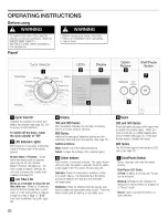 Preview for 20 page of Bosch WTVC533CUS Operating Manual