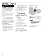 Preview for 32 page of Bosch WTVC533CUS Operating Manual